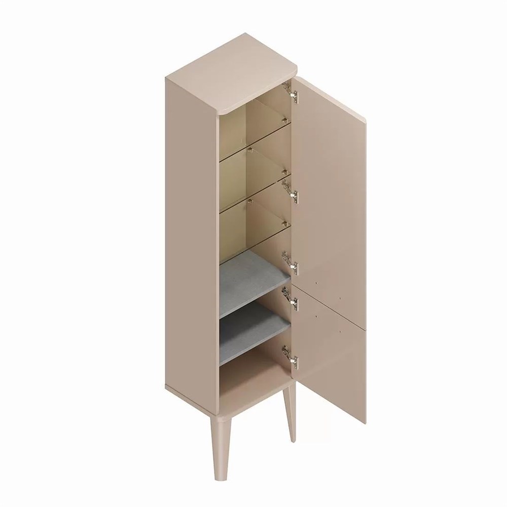 KERAMA MARAZZI PO.M.150/CAM Пенал POMPEI напольный/подвесной 150, камео бежевый глянцевый