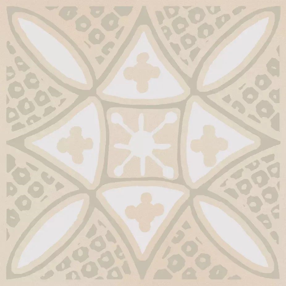 KERAMA MARAZZI KMD3STA017GN Декор Бахия 2 бежевый светлый глянцевый 9,8x9,8x0,7