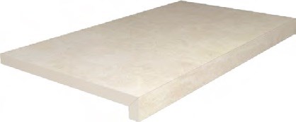 KERAMA MARAZZI DL600300R20/GLF Ступень клеёная тип L Роверелла бежевый 34x60x20