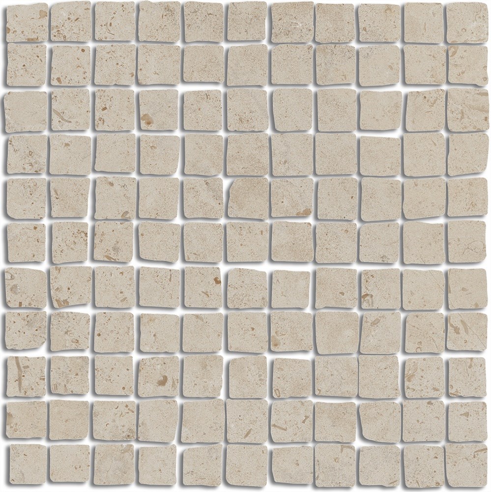 KERAMA MARAZZI MBS005 Декор Про Лаймстоун Спакко мозаичный бежевый матовый 20х20х0,9
