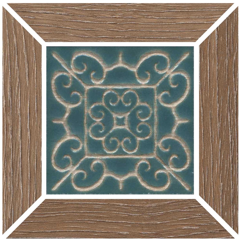 KERAMA MARAZZI ID157 Вставка Тровазо наборный карамельный матовый 13x13x0,9