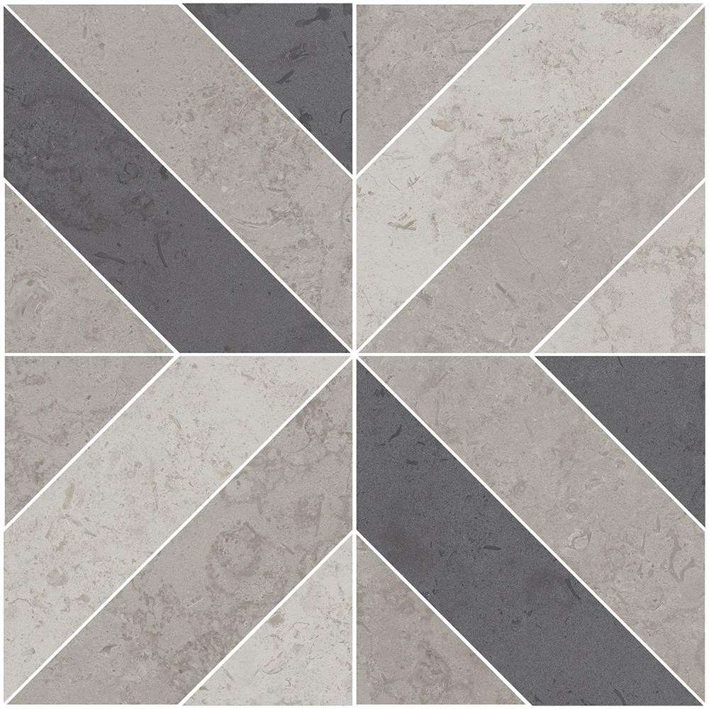 KERAMA MARAZZI ID124T Декор Про Лаймстоун серый матовый 60x60x0,9