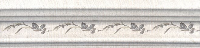 KERAMA MARAZZI BLB028 Бордюр Багет Кантри Шик белый декорированный 20х5х19