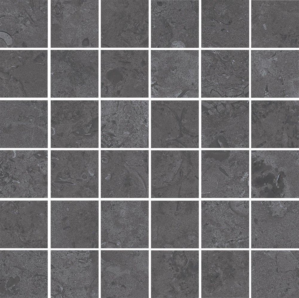KERAMA MARAZZI DD205120/MM Декор Про Лаймстоун серый темный матовый мозаичный 30x30x0,9