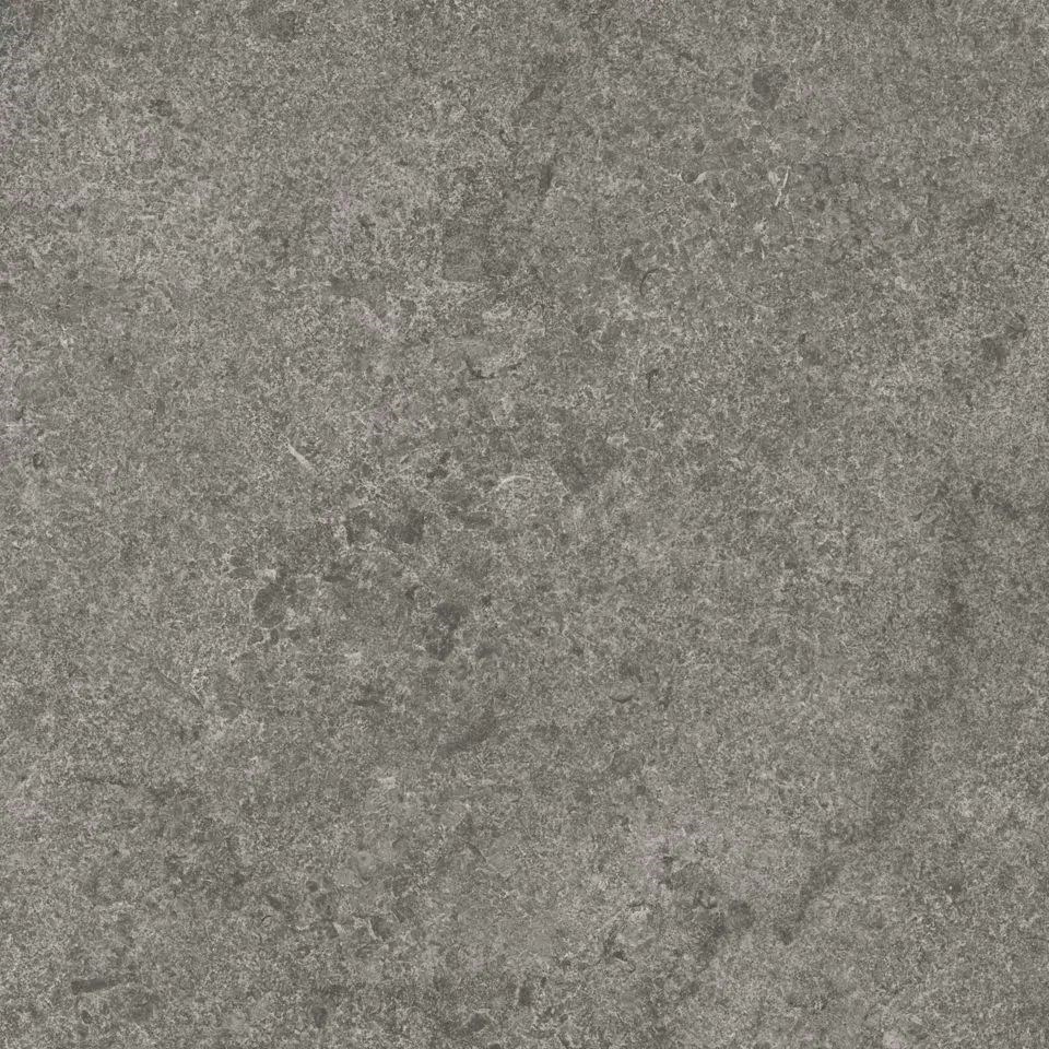 Ступень клееная угловая Портленд серый тёмный матовый обрезной 33x33x0,9