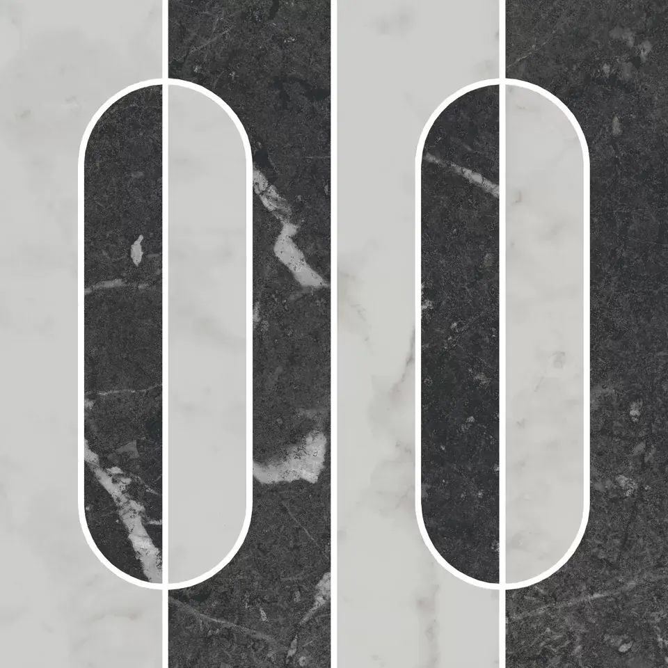 Декор Тубкаль наборный матовый обрезной 30x30x0,9