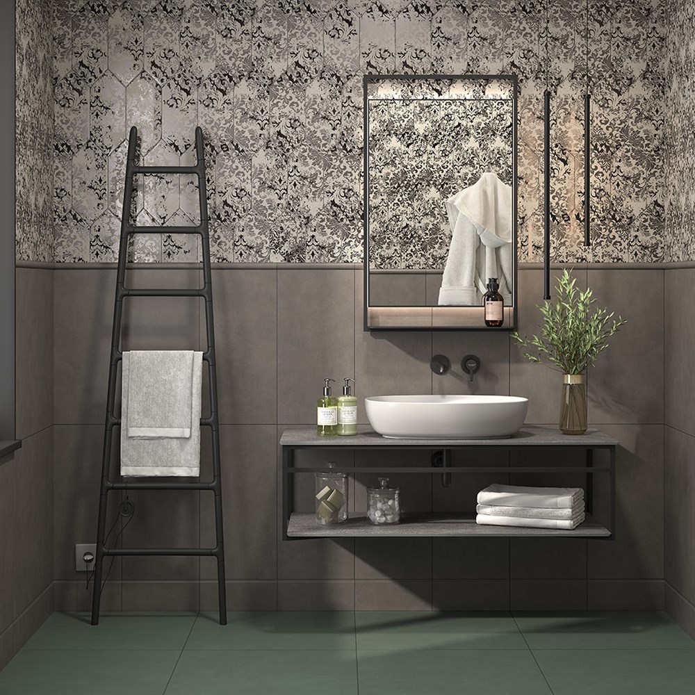 KERAMA MARAZZI PL.N.120.02\BLK.M Метал.структура PLAZA Next, подвесная 120 см, черный матовый