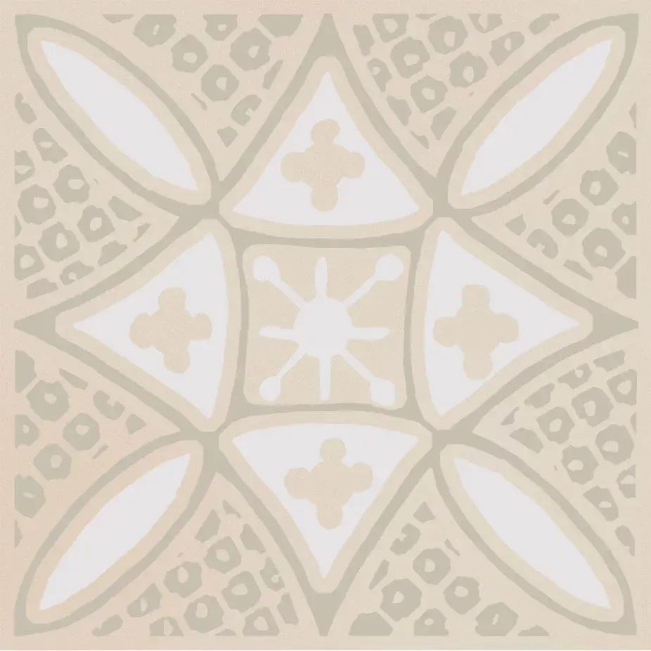 KERAMA MARAZZI KMD3STA017GN Декор Бахия 2 бежевый светлый глянцевый 9,8x9,8x0,7