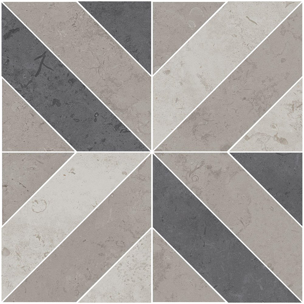 KERAMA MARAZZI ID124T Декор Про Лаймстоун серый матовый 60x60x0,9