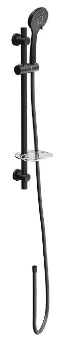 Душевой гарнитур SONATA, матовый черный