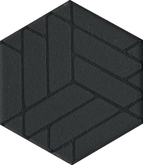 KERAMA MARAZZI OS/B241/63001 Декор Агуста черный 5,2х6 6x5,2x6,9