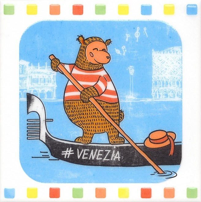 KERAMA MARAZZI NT/A213/5009 Декор Большое путешествие Venezia 20х20х6,9