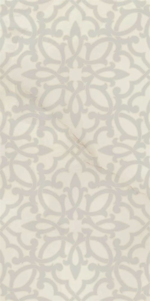 Декор Махкама бежевый светлый глянцевый обрезной 30x60x0,9