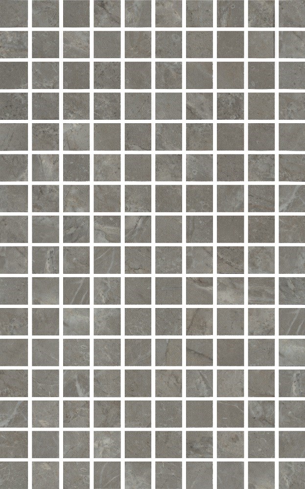 KERAMA MARAZZI MM6434 Декор Кантата мозаичный серый глянцевый 25x40x0,8
