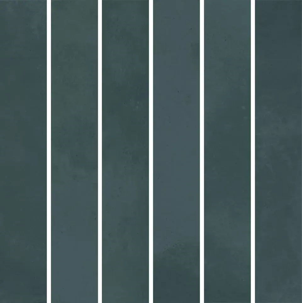 KERAMA MARAZZI KMD2MSM006BN Декор Фес мозаичный бирюзовый тёмный глянцевый 15x15x0,77