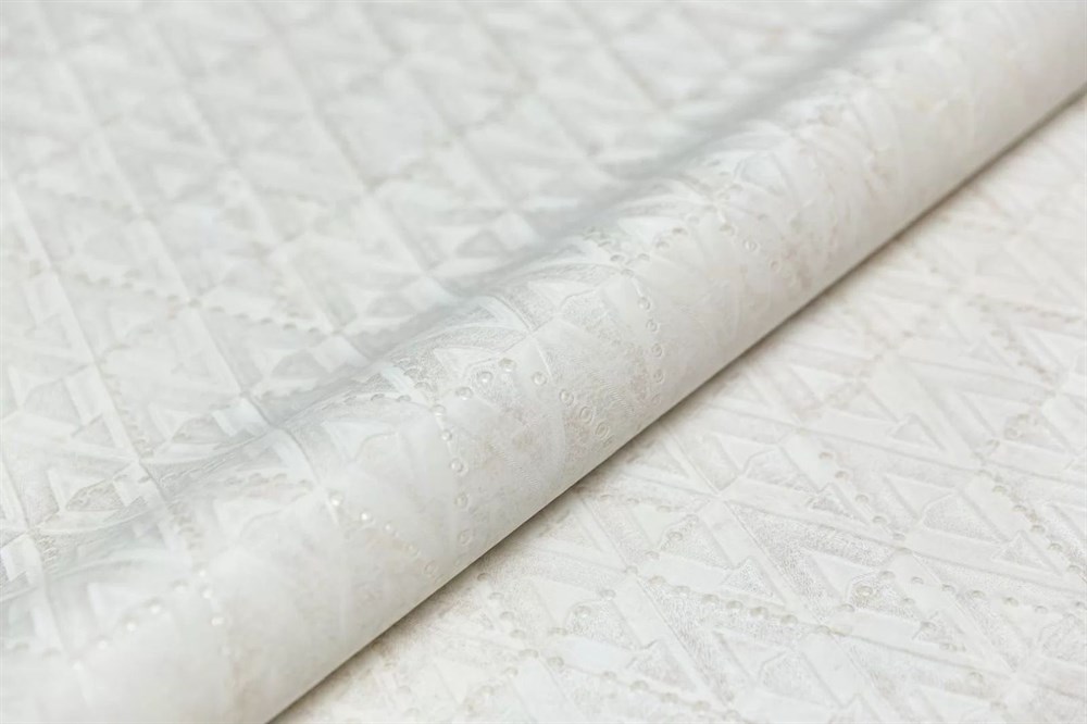 KERAMA MARAZZI KM7401 Обои виниловые Коллаж мотив, белый 1,06х10 (1, Т C) прямая стыковка