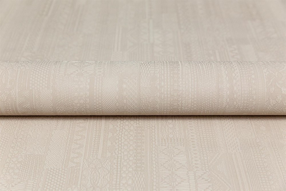 KERAMA MARAZZI KM8203 Обои виниловые Ажур база универсальная,бежевый 1,06х10 (1, Т A) смещённая стыковка