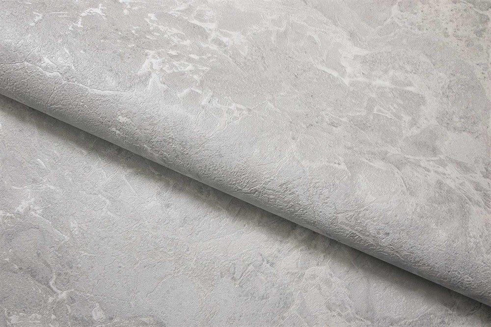 KERAMA MARAZZI KM5702 Обои виниловые Мармарос, мотив, серый (1, Т G) смещенная стыковка
