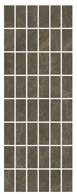 KERAMA MARAZZI MM15139 Декор Лирия коричневый мозаичный 15х40