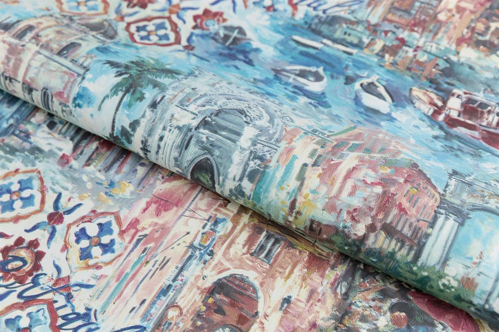 Обои виниловые Впечатление мотив, цветной