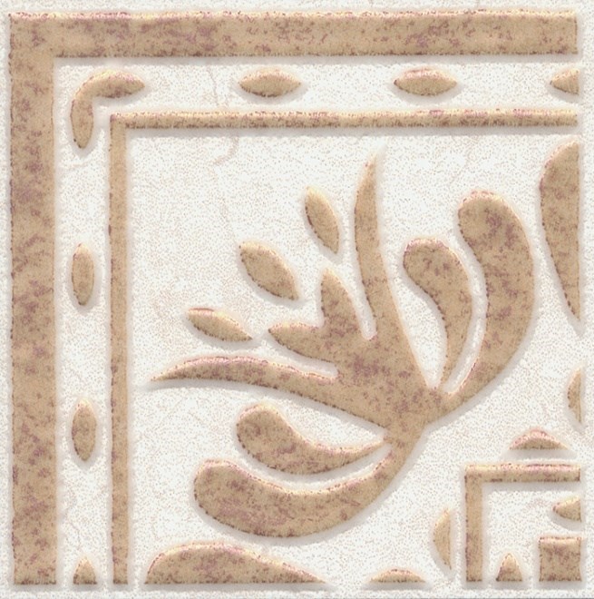 KERAMA MARAZZI AD/A255/6276 Вставка Лаурито орнамент 7,7х7,7х8
