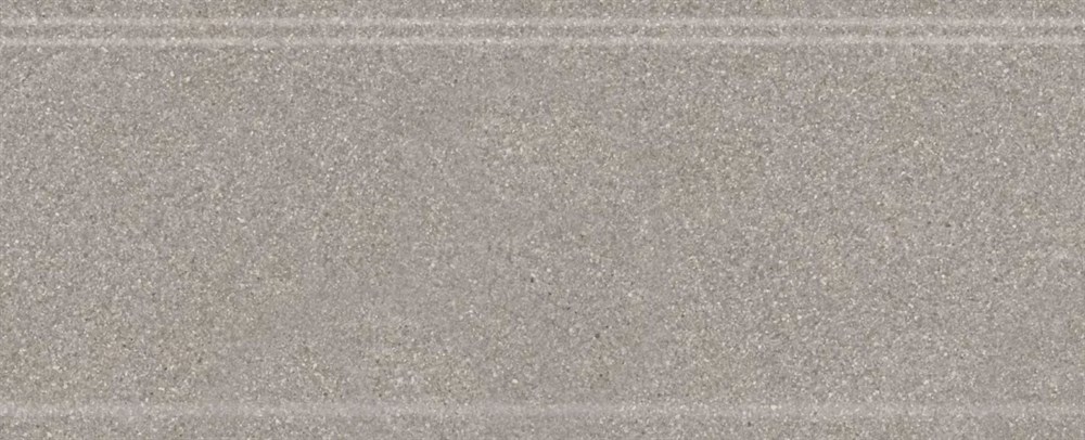 Бордюр Рабат серый матовый обрезной 30x12x1,3