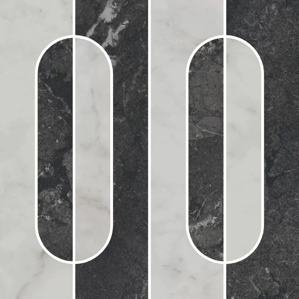 Декор Тубкаль наборный матовый обрезной 30x30x0,9