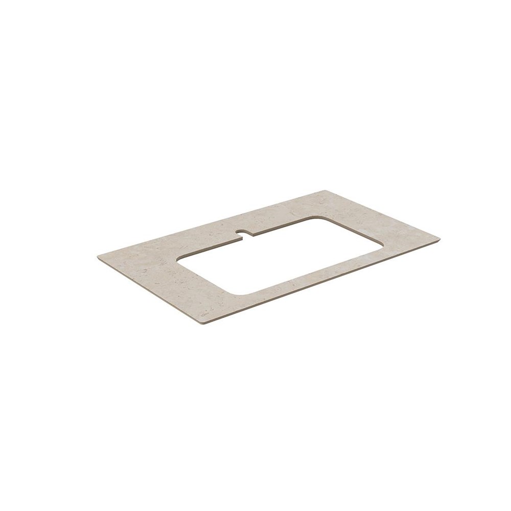 KERAMA MARAZZI PL2.DD590500R/80 PL2.DD590500R/80 Спец. изделие декоративное для раковин, встраиваемых сверху Про Лаймстоун АТ бежевый темный