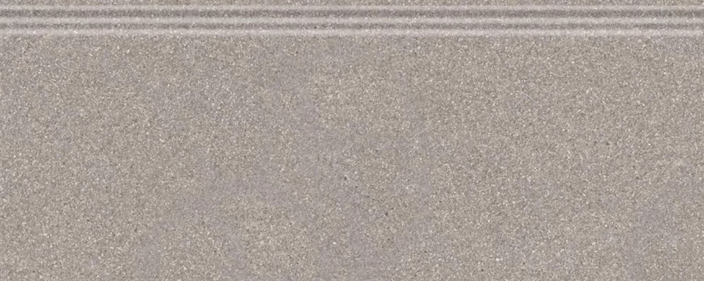 Плинтус Рабат серый матовый обрезной 30x12x1,3