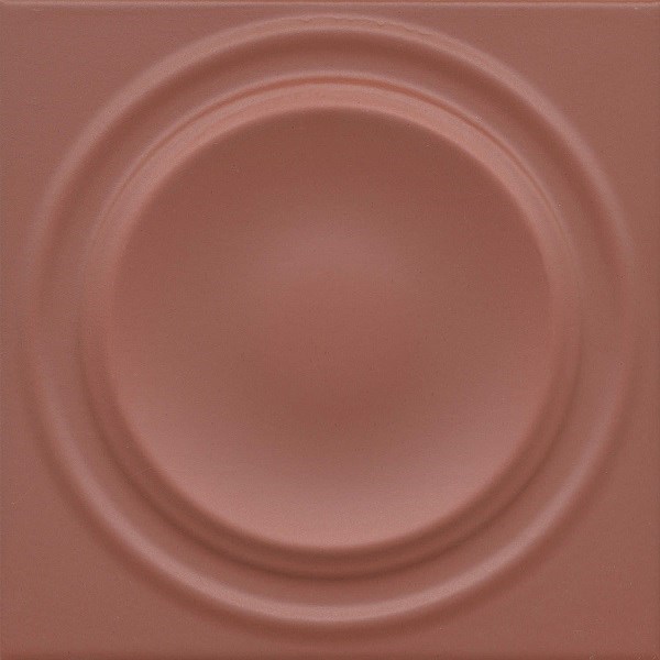 KERAMA MARAZZI OBE003 Декор Аква Альта 2 красный матовый структура 20x20x0,95