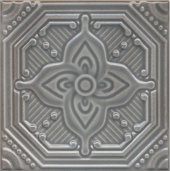 KERAMA MARAZZI SSA001 Декор Салинас серый 15х15