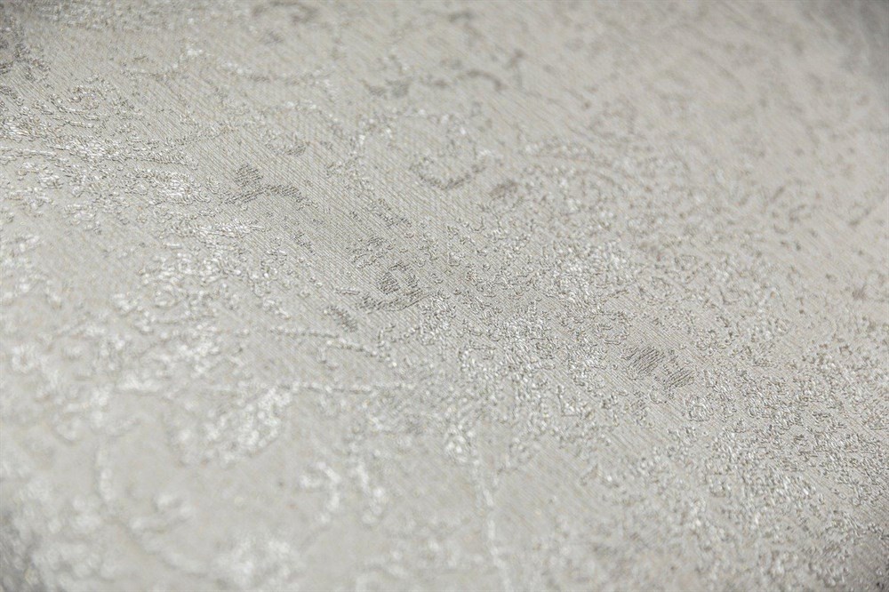 KERAMA MARAZZI KM5409 Обои виниловые Флора серо-бежевый, база 1,06х10 (1, Т F)