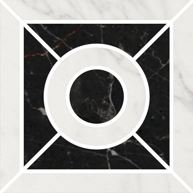 KERAMA MARAZZI ID93 Декор Фрагонар наборный белый 9,9х9,9х11