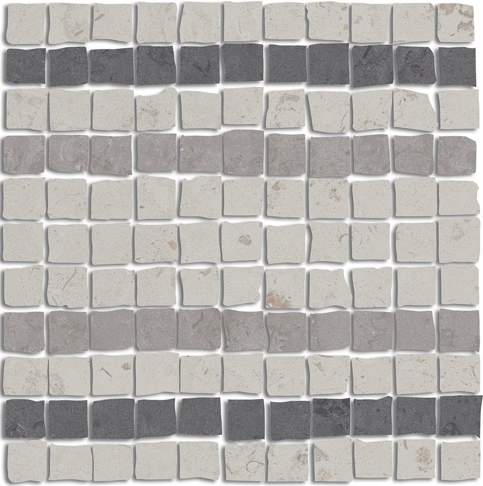 KERAMA MARAZZI MBS009 Декор Про Лаймстоун Спакко 3 мозаичный матовый 20х20х0,9
