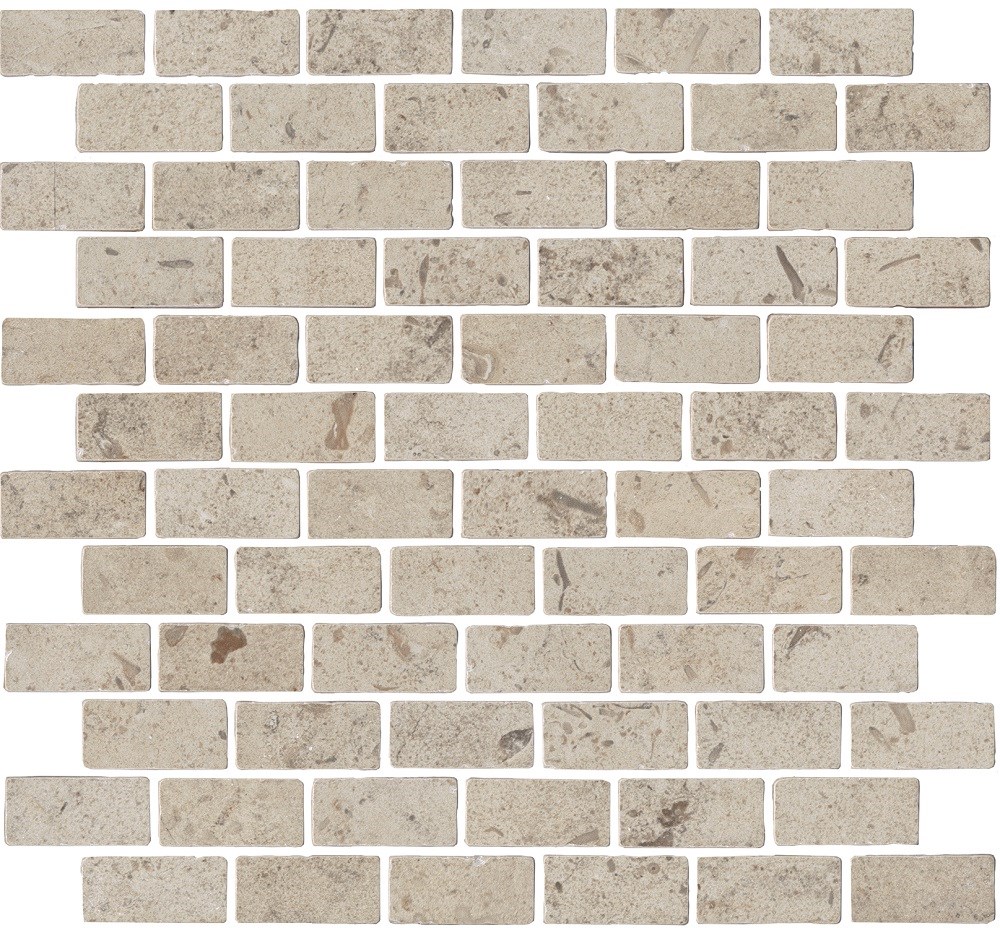 KERAMA MARAZZI MBD013 Декор Про Лаймстоун Антика 1 мозаичный бежевый матовый 32х30х0,9