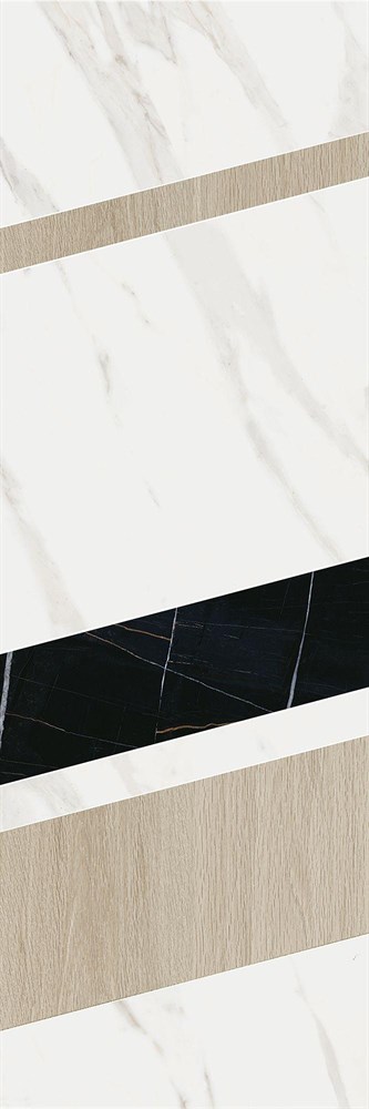 KERAMA MARAZZI ID129 Декор Бертран 1 микс 40x120 40x120x10