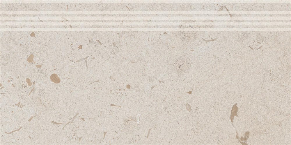 KERAMA MARAZZI DD205520R/GR Ступень Про Лаймстоун бежевый натуральный обрезной 30x60x0,9