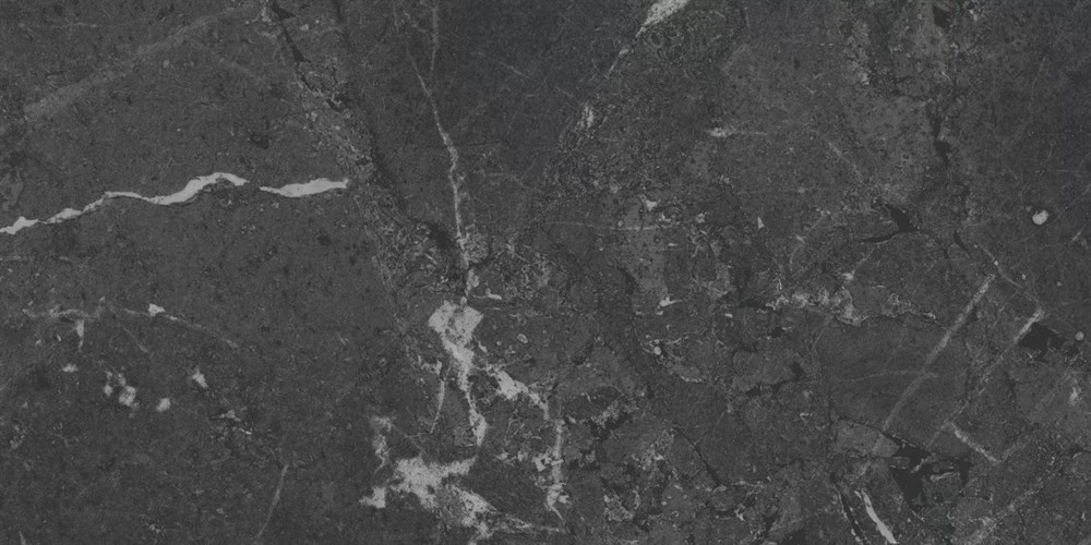 Ступень клееная фронтальная Тубкаль чёрный матовый обрезной 33x60x0,9