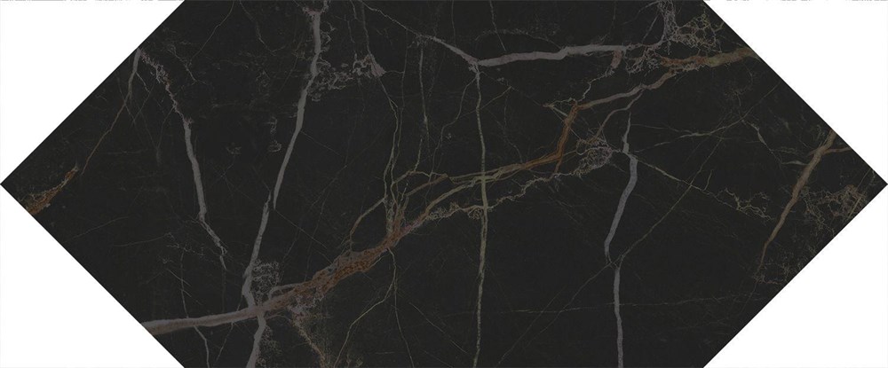 KERAMA MARAZZI 35007 Келуш черный глянцевый 14х34 14x34x6,9