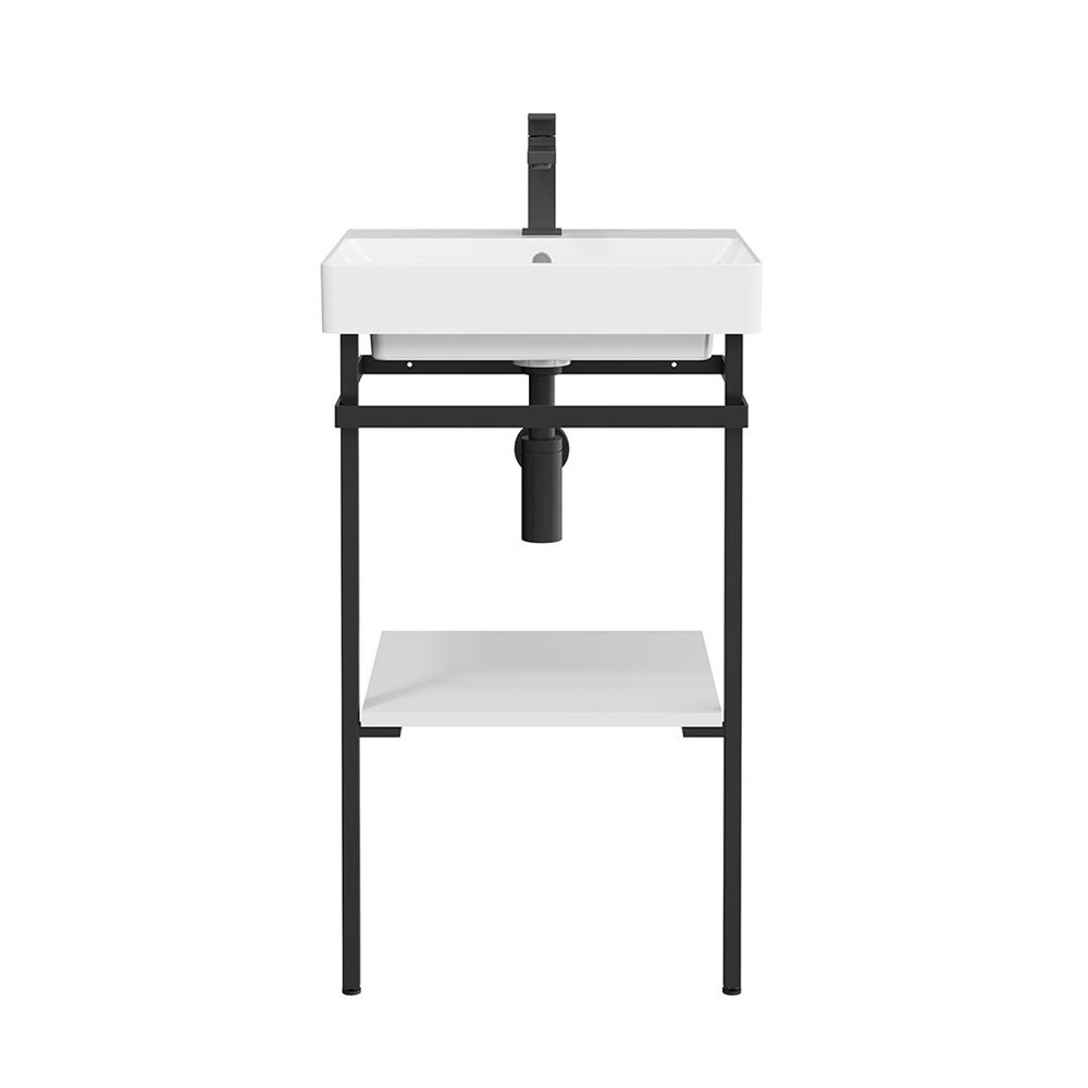 KERAMA MARAZZI PRO.50.01/BLK.M Структура металлическая PRO напольная 50, черная матовая