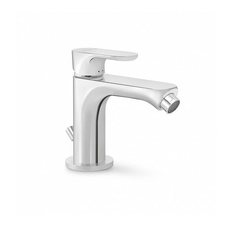 Смеситель для биде OLE однорычажный с донным клапаном, хром глянец