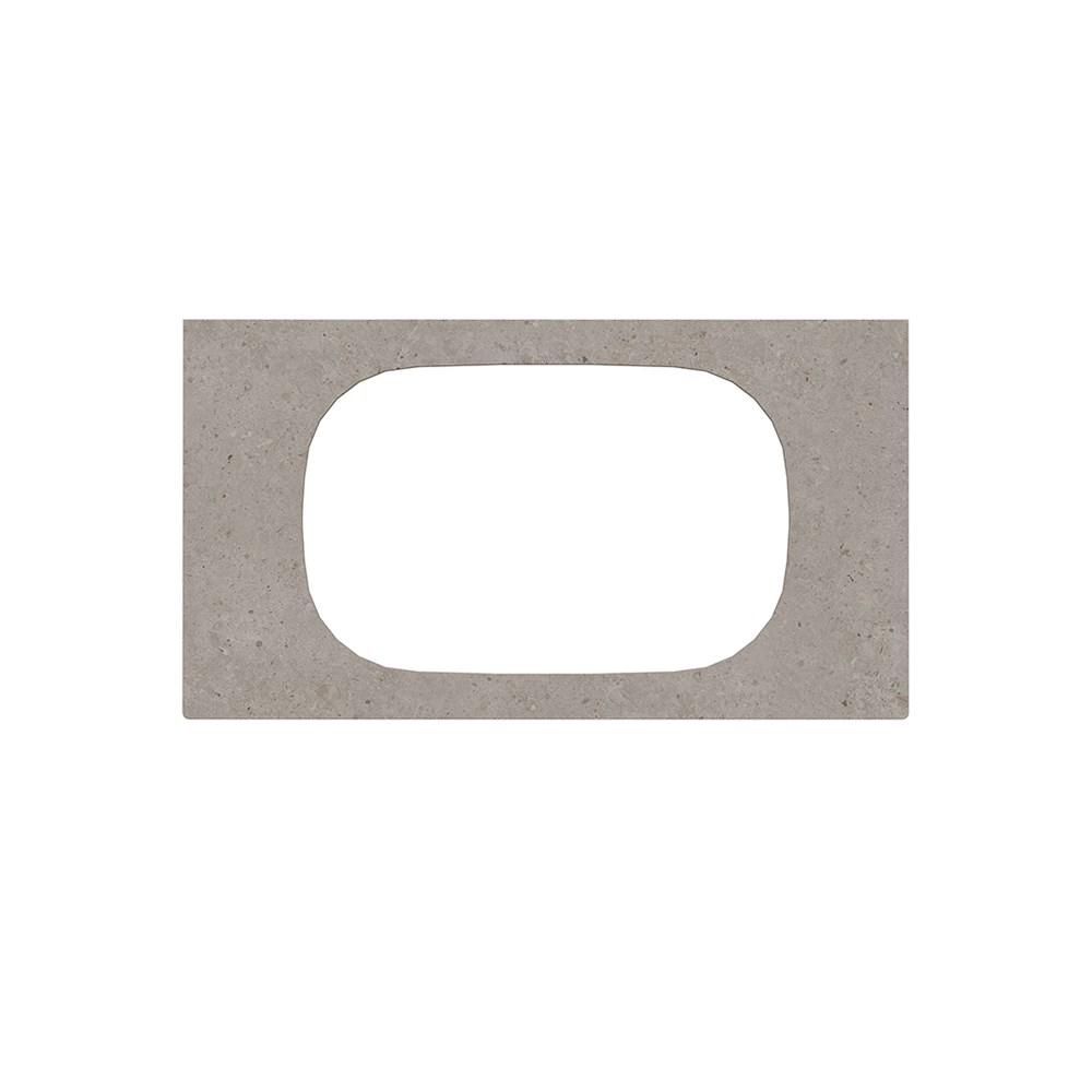 KERAMA MARAZZI MA.2.0.SG519920R/90 Спец. изд. декоративное для раковин, встраив. сверху MAGICA Риккарди 90 см, серый матовый (без отв.)