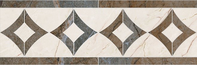 KERAMA MARAZZI ID112 Бордюр Театро наборный 50,2x16,5x9,5