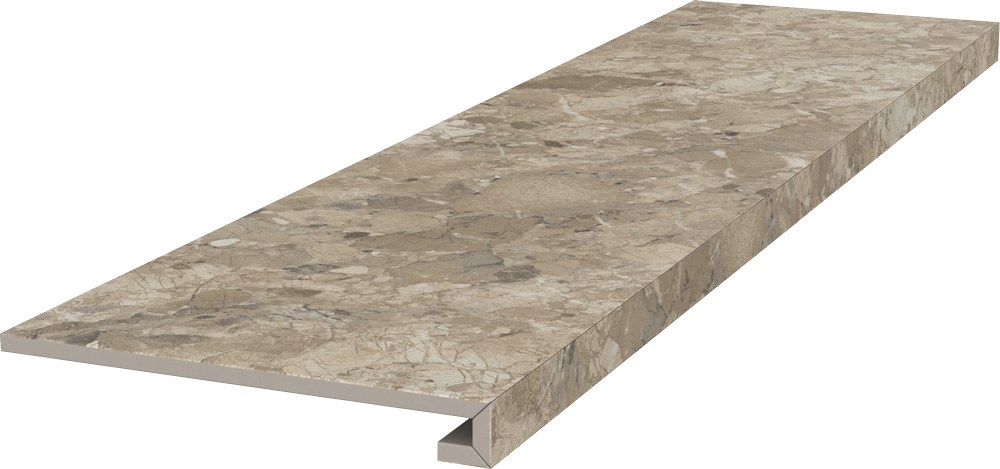 KERAMA MARAZZI DL503020R/GCF Ступень клееная Ирпина бежевый обрезной 33x119,5x0,9