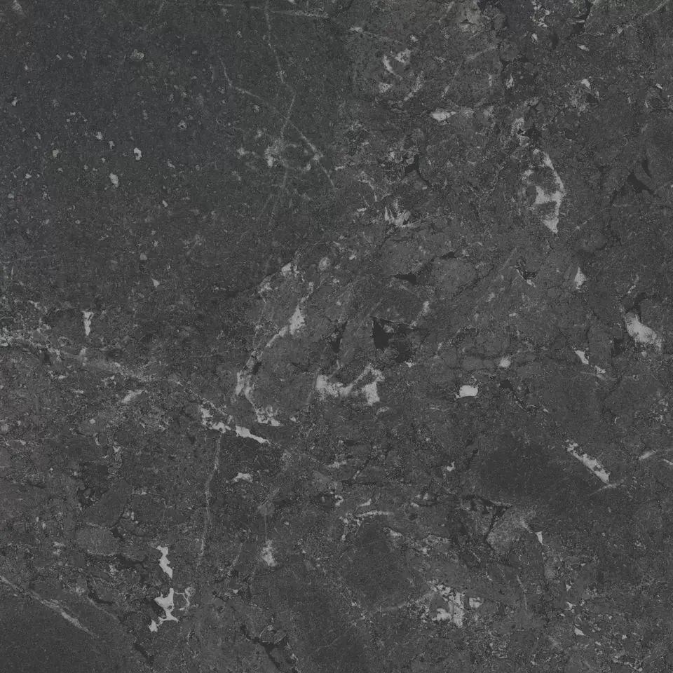 Тубкаль чёрный матовый обрезной 60x60x0,9