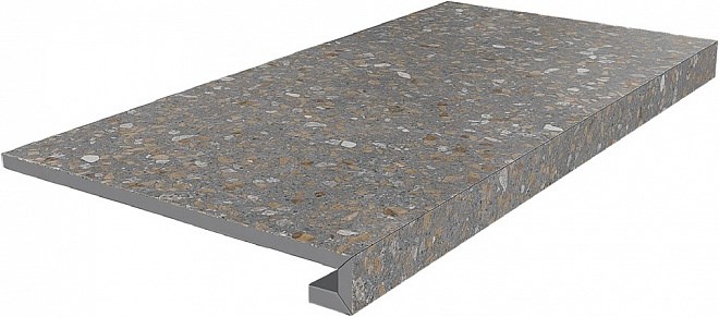 KERAMA MARAZZI SG632220R/GCF Ступень клееная Терраццо коричневый 33x60x0,9