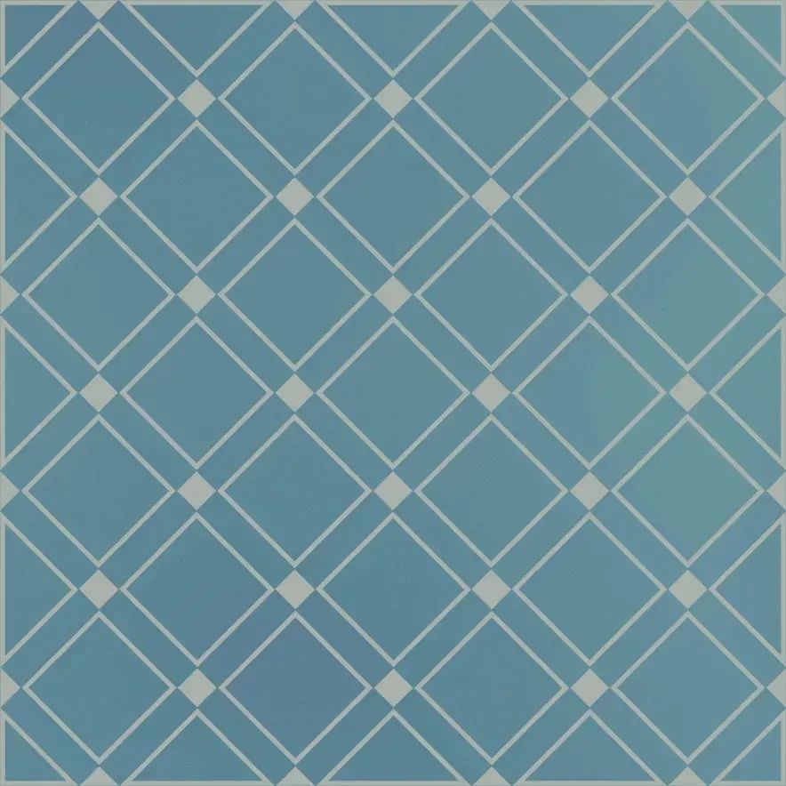 KERAMA MARAZZI KMD3STA016GN Декор Бахия 1 бирюзовый глянцевый 9,8x9,8x0,7