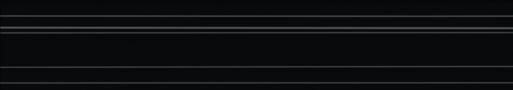 KERAMA MARAZZI BLF009R Бордюр Синтра черный матовый обрезной 40х7,3 40x7,3x27