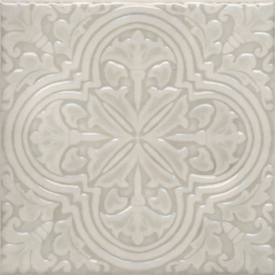 KERAMA MARAZZI KMD3STA001BN Декор Фес бежевый светлый глянцевый 15x15x0,77