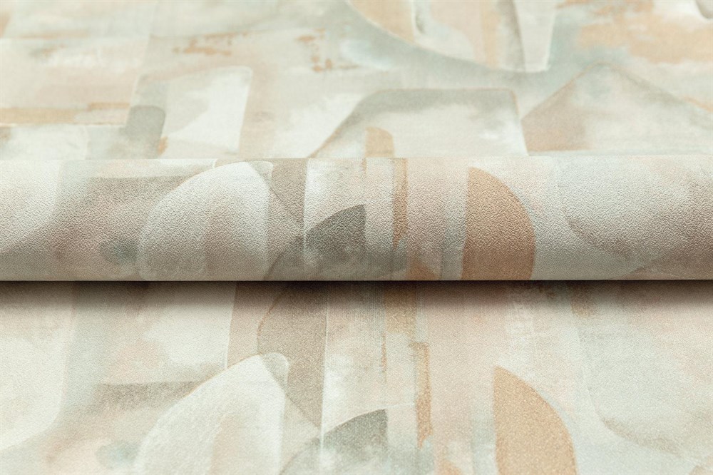 KERAMA MARAZZI KM8318 Обои виниловые Фреш мотив, зелёный, абстракция 1,06х10 (1, Т A) прямая стыковка